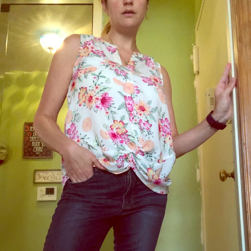 Aloha Floral Top